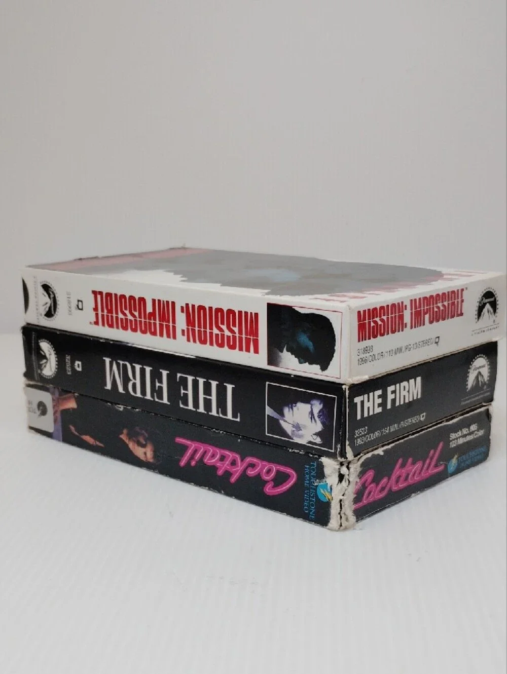 Vintage Movie VHS Box Set Of Tom Cruise